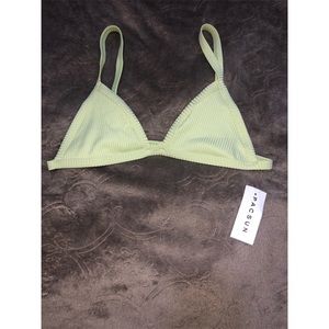 Pacsun green bikini top